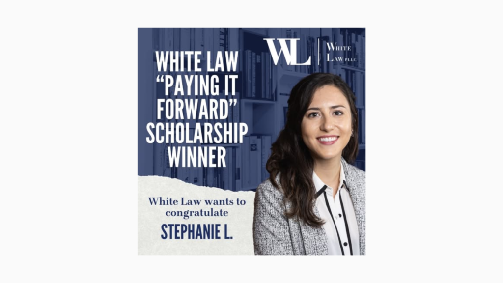 White Law PLLC Announces Winner of 2024 Paying It Forward Scholarship